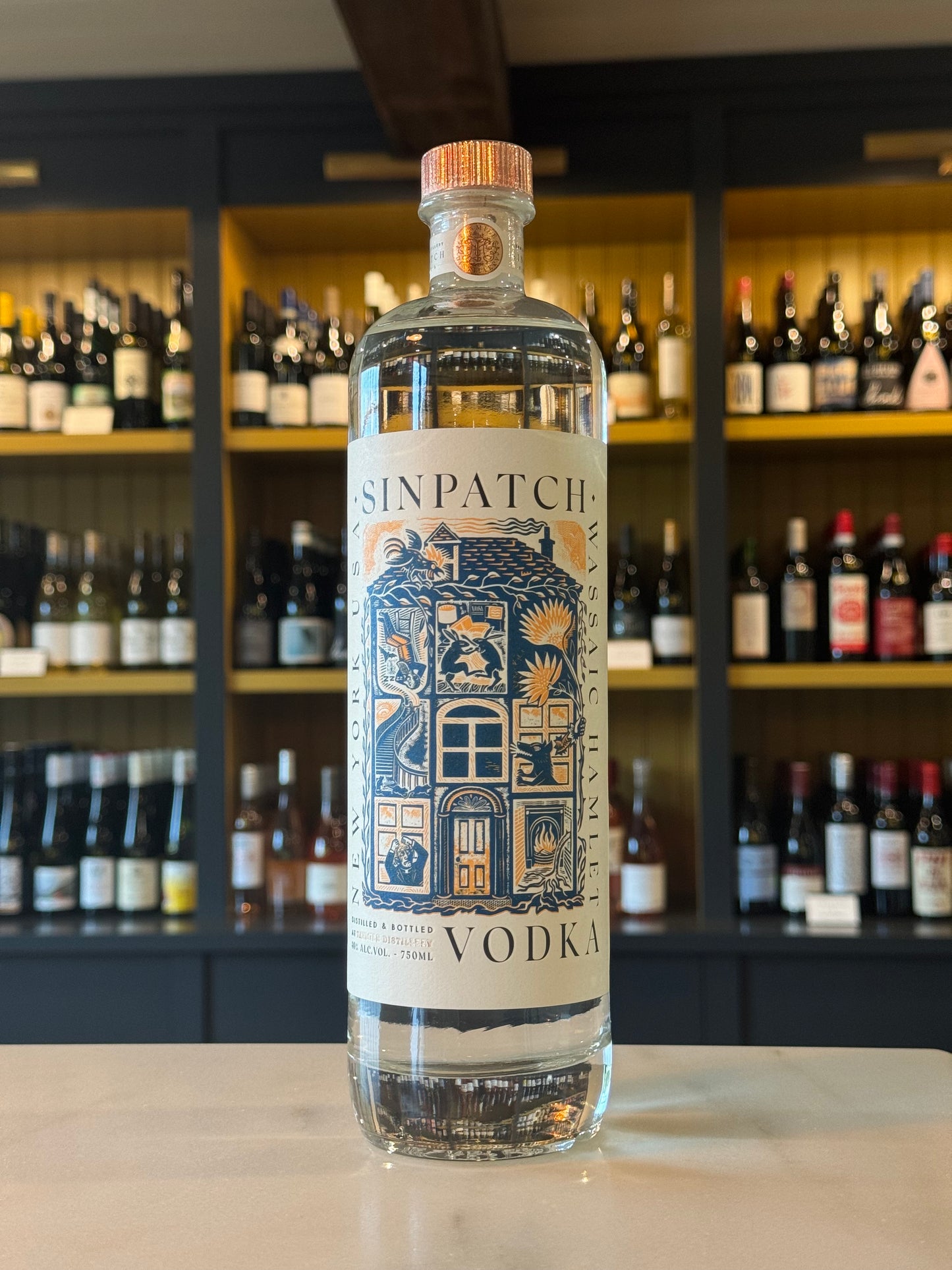 Ten Mile Distillery Sinpatch Vodka