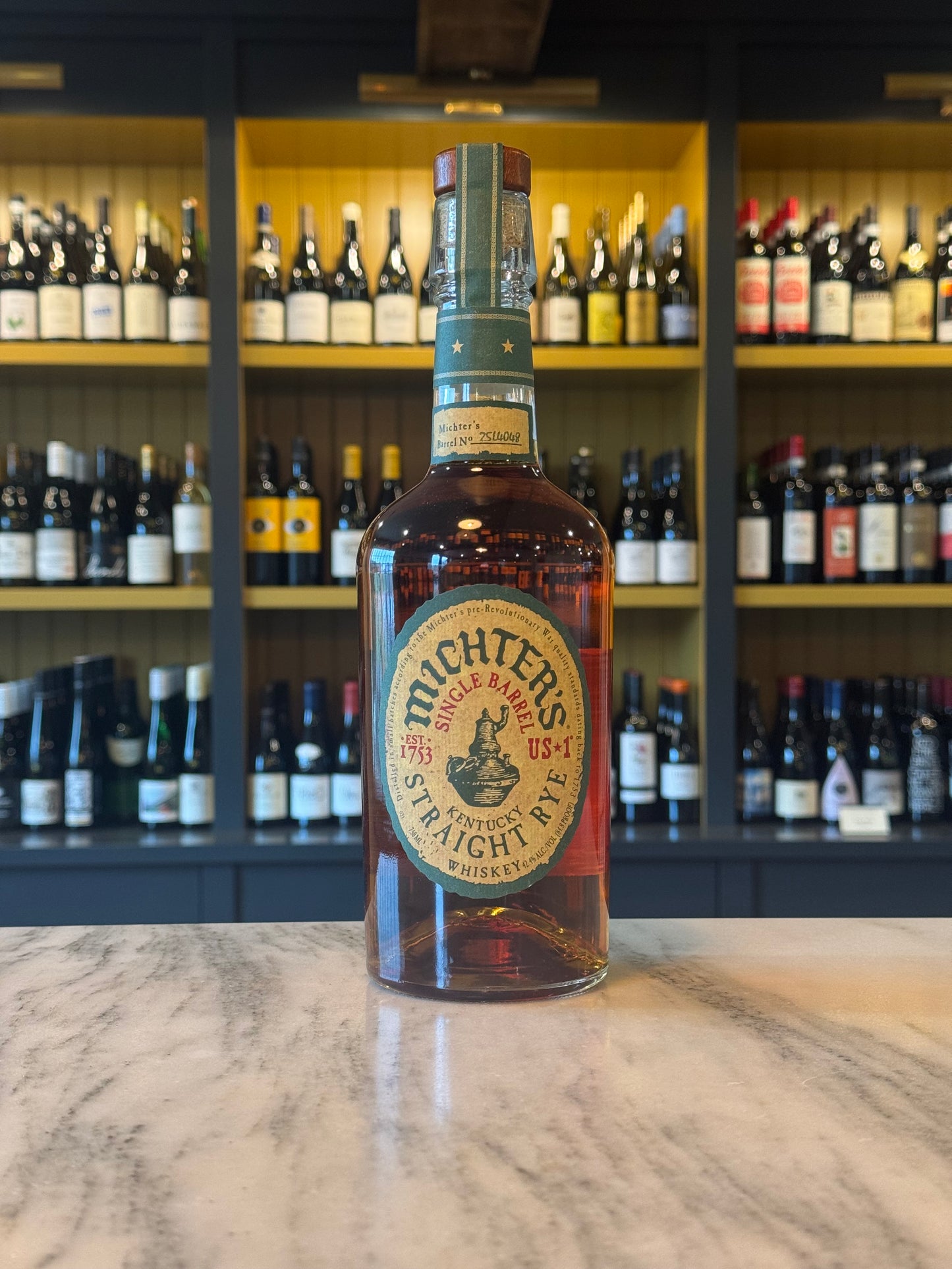 Michters Single Barrel Straight Rye