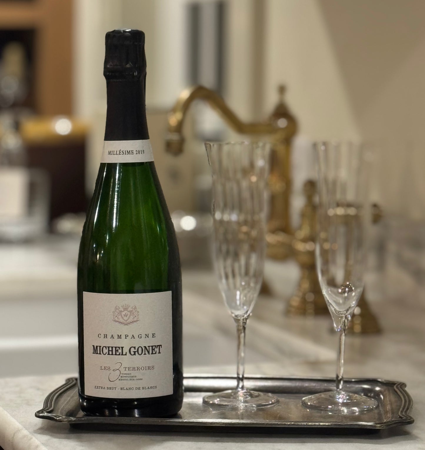Michel Gonet Les 3 Terroirs Blanc de Blanc Extra Brut 2019