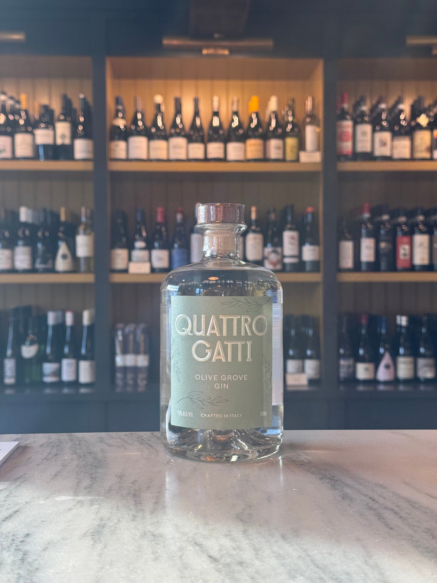 Quattro Gatti Olive Grove Gin