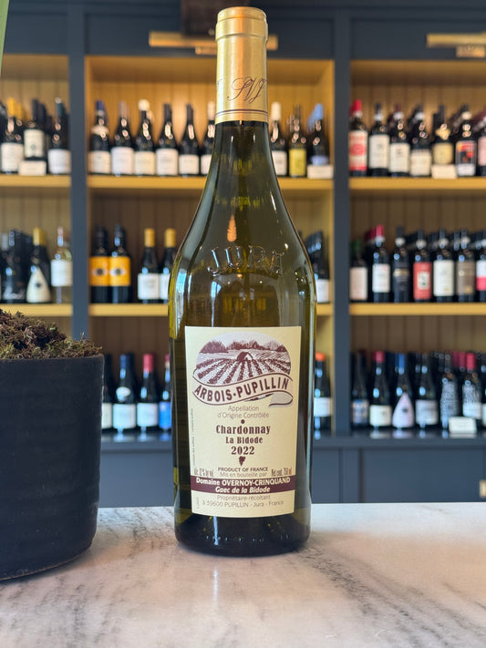 Overnoy-Crinquand La Bidode Chardonnay 2022