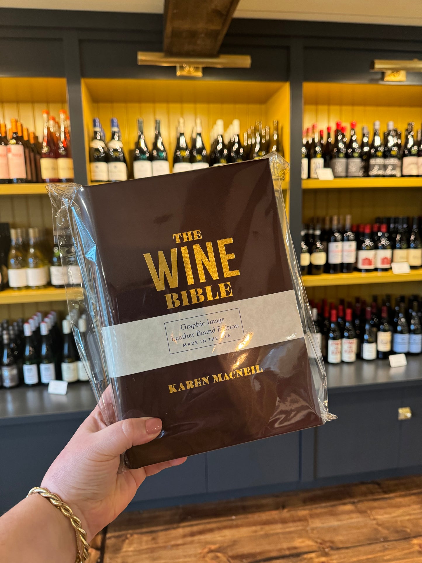 Leather Bound Wine Bible