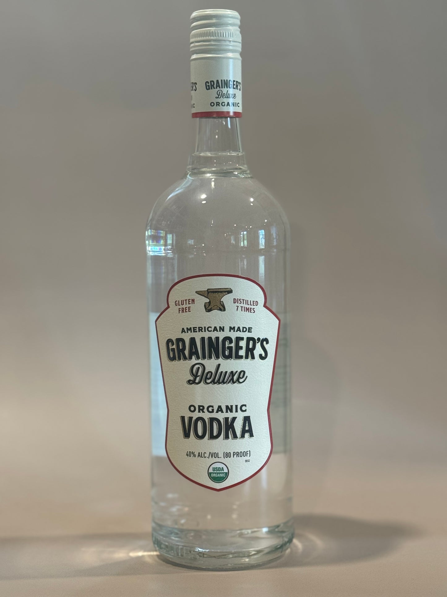 Grainger's Organic Vodka 1L