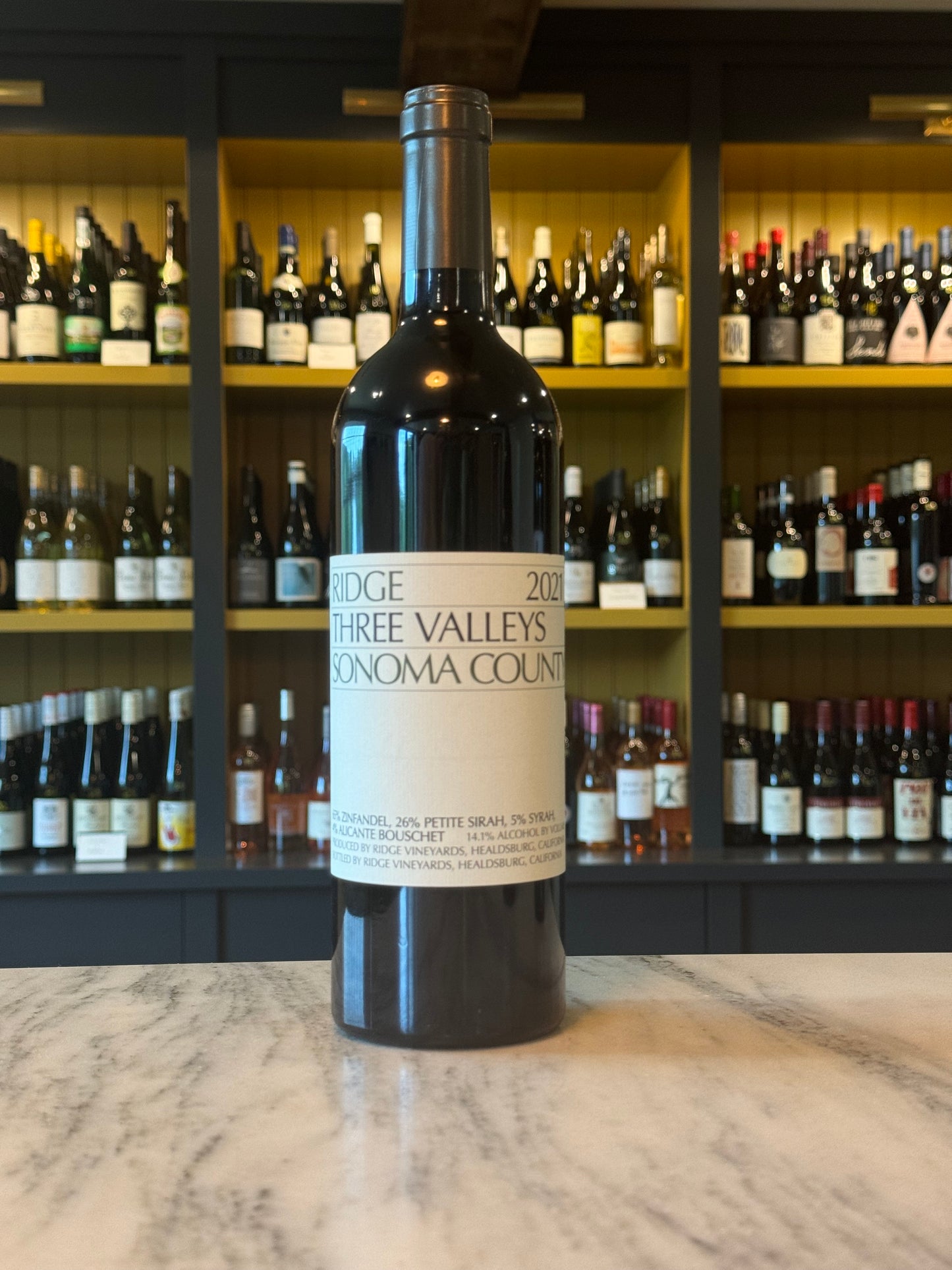 Ridge Vineyards Three Valleys Red 2021