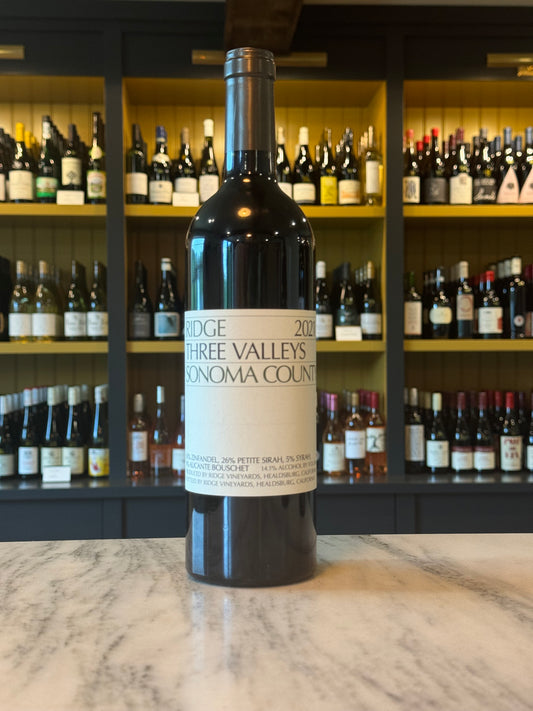 Ridge Vineyards Three Valleys Red 2021