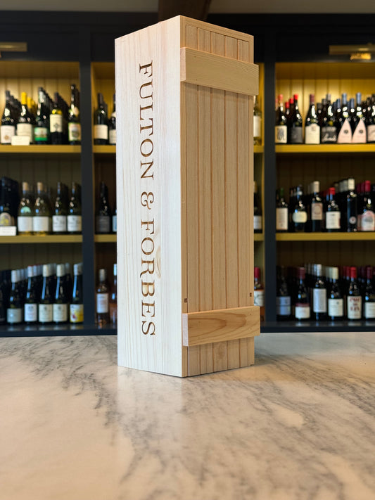 F&F Wooden Wine Box